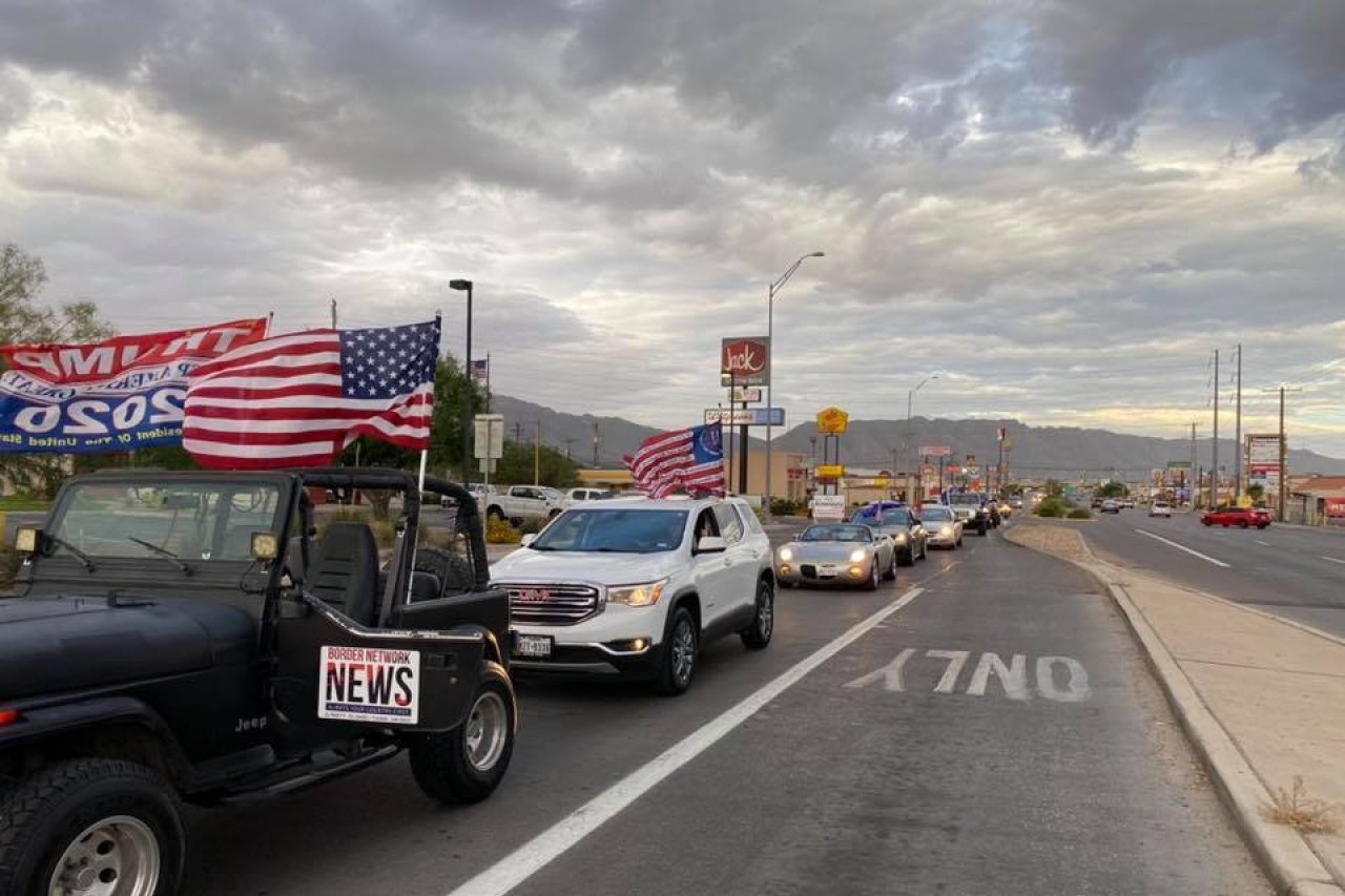 Convocan en El Paso a caravana por la salud de Trump