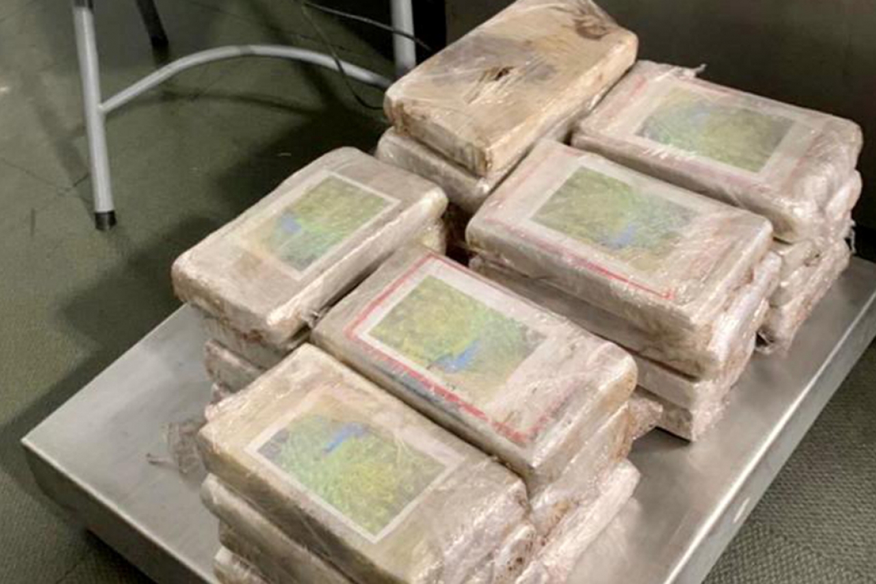 Decomisan paquetes de cocaína en el Aeropuerto de la CDMX