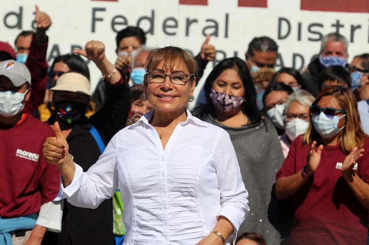 Buscará Esther Mejía la alcaldía de Juárez con Morena