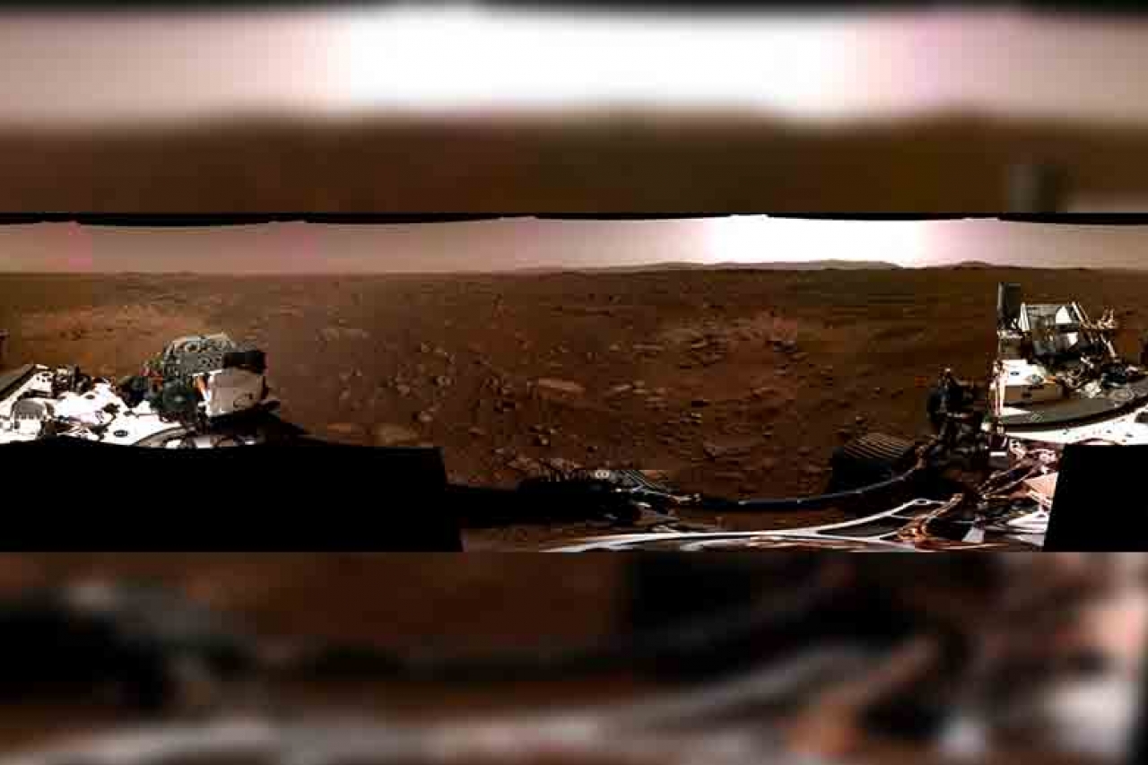 NASA difunde video del aterrizaje de sonda en Marte