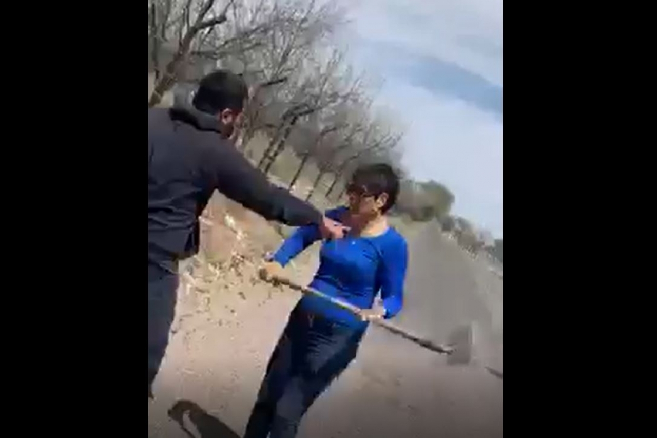 Video: Mujer ataca a perro y a su dueño le fractura el cráneo