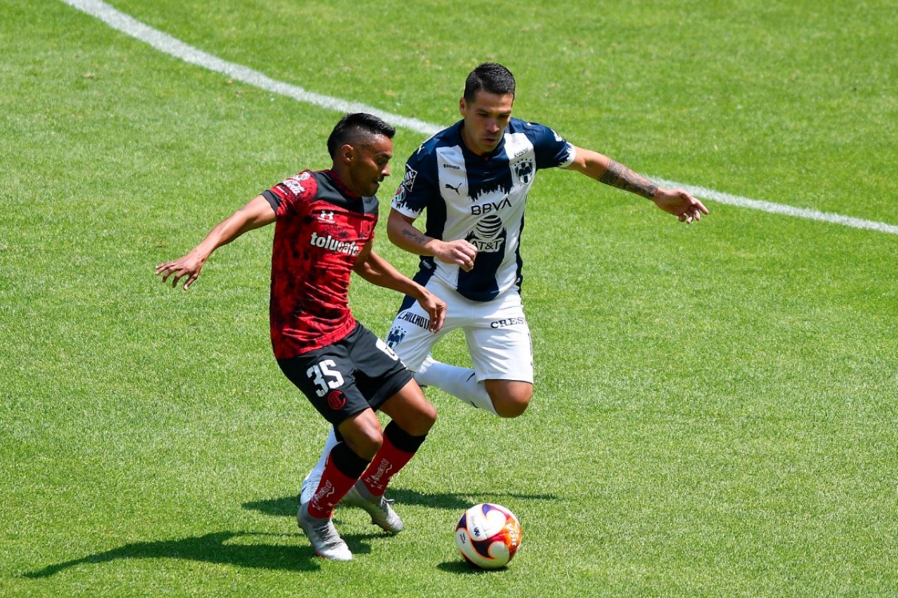 Monterrey vence a Toluca y se afianza en el tercer puesto