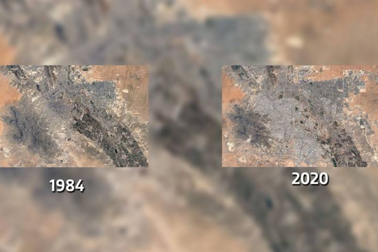 Así ha crecido la mancha urbana de Ciudad Juárez