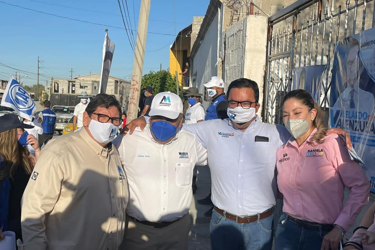 Recorren candidatos del PAN colonia Granjas de Chapultepec