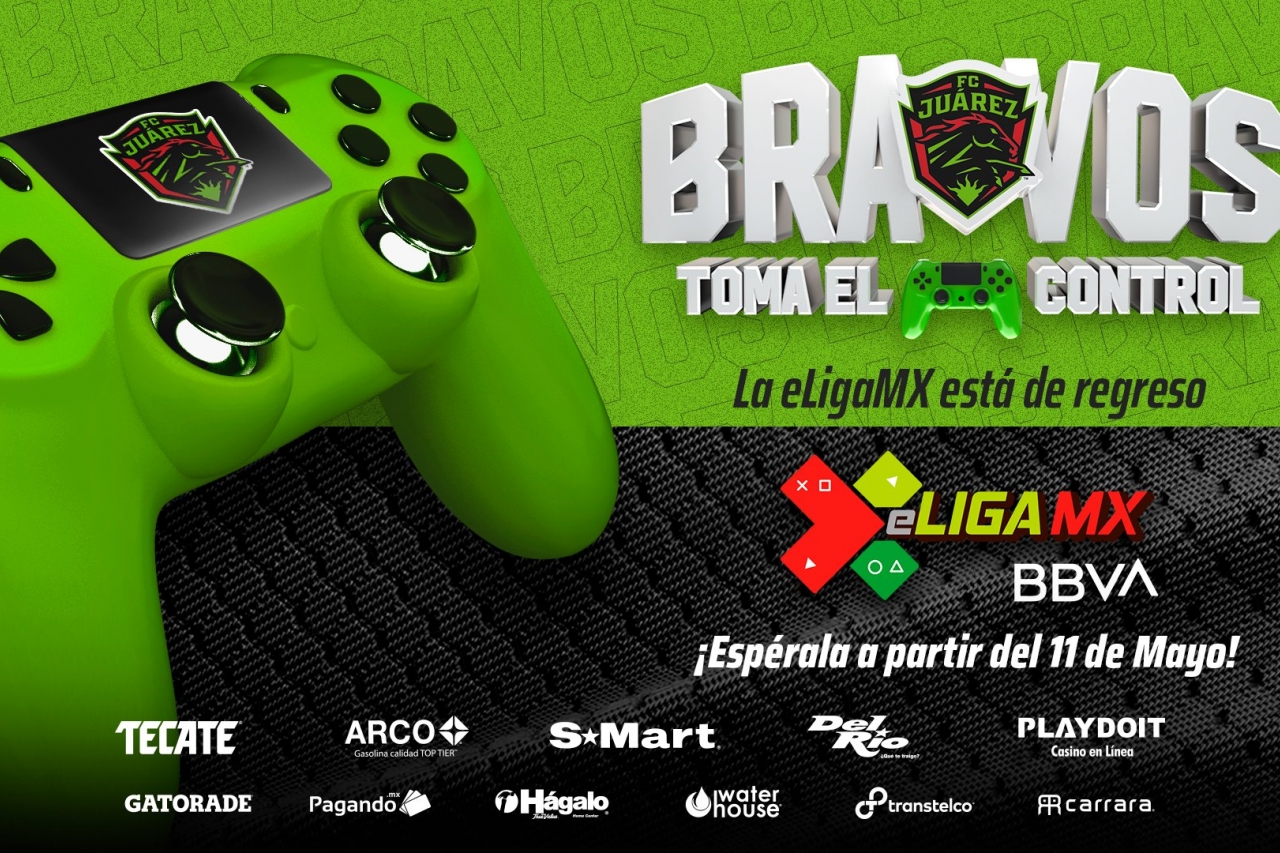 Bravos presenta a su equipo para la eLiga MX