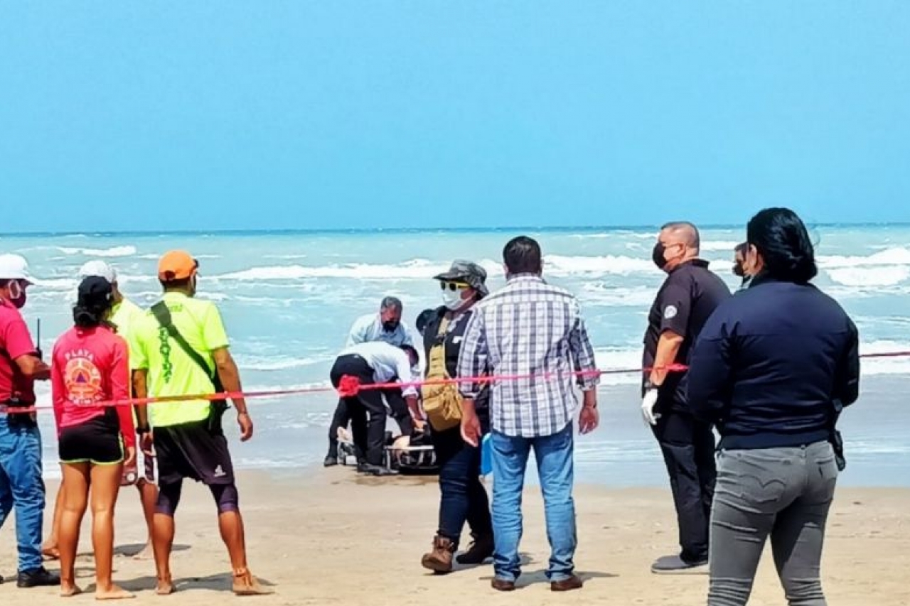 Turista muere ahogado en la playa Miramar, Tamaulipas