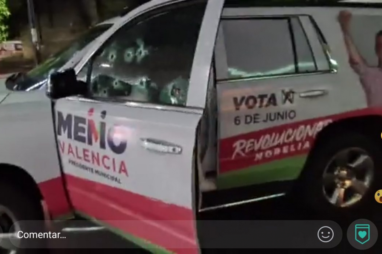 Ataque armado contra candidato de Morelia deja dos heridos