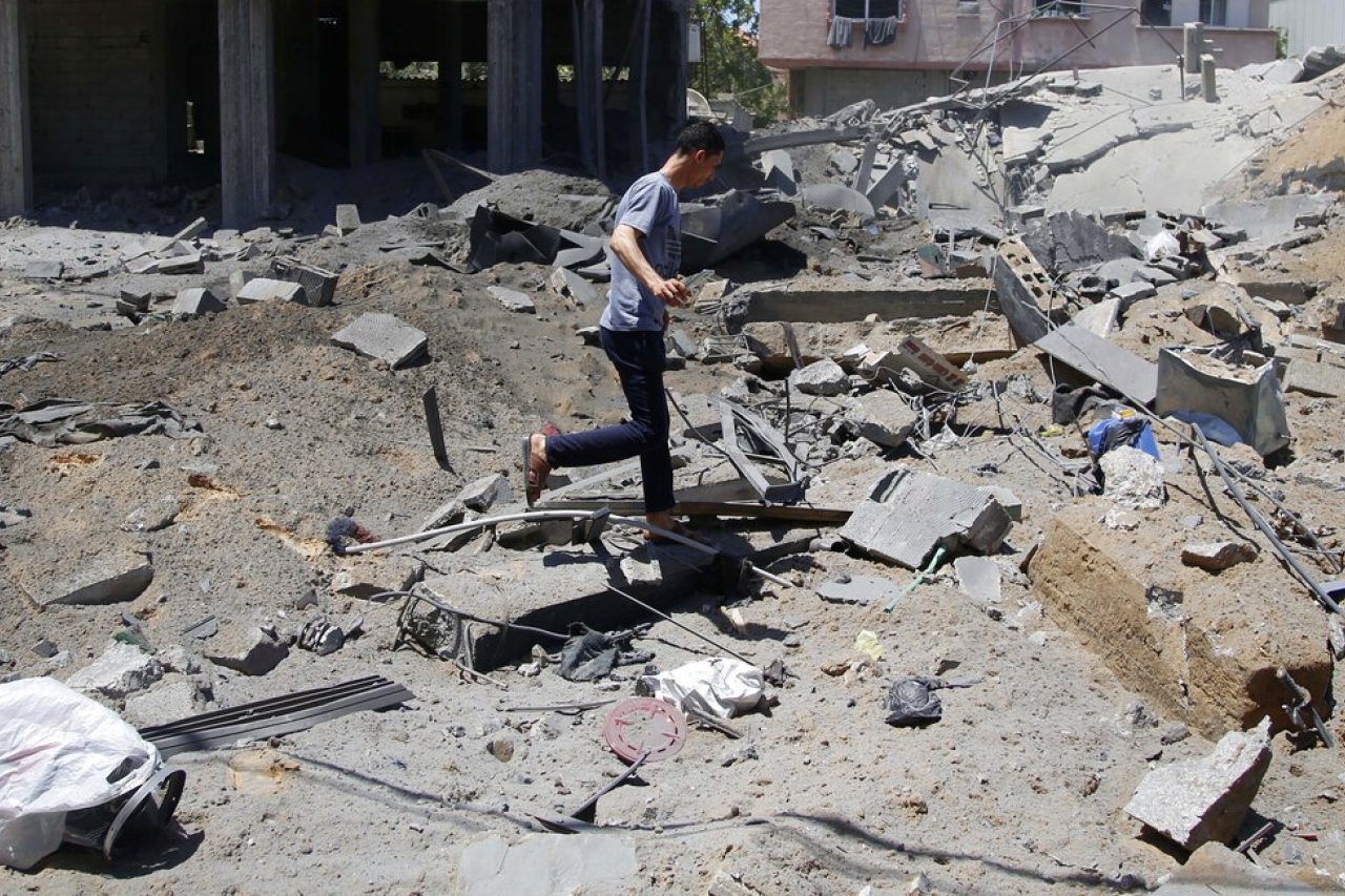 Hay 38 mil desplazados tras bombardeos en Gaza: ONU