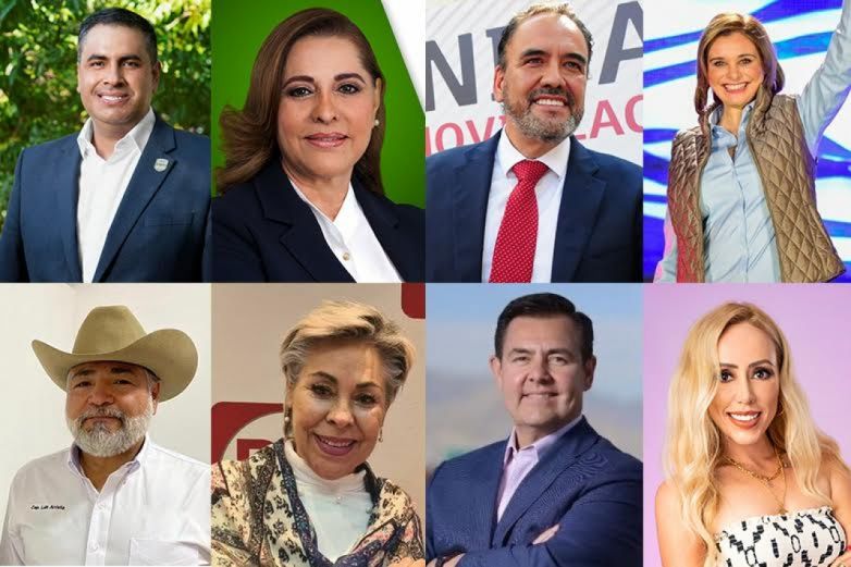 Candidatos al gobierno de Chihuahua listos para el debate