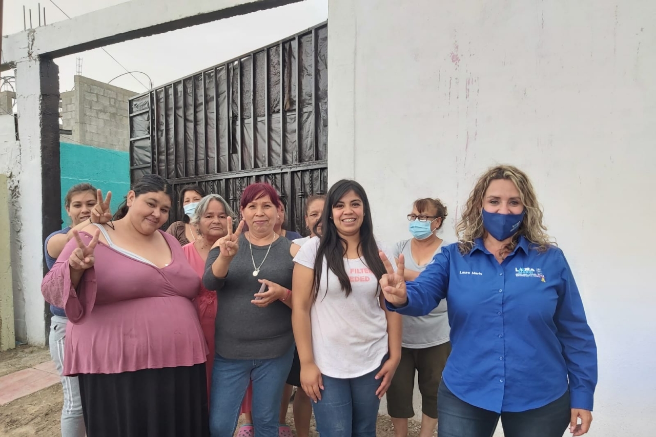 Laura Marín promete gestionar recursos para hospital en Águilas de Zaragoza
