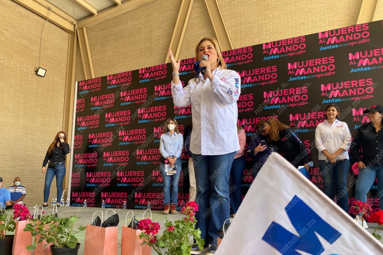 Se compromete Maru Campos a defender a las mujeres