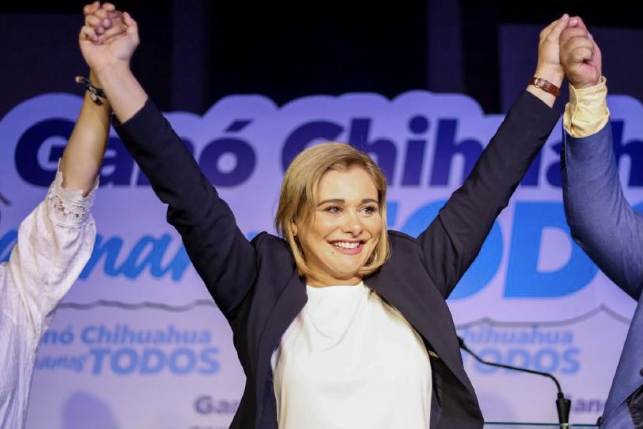 Felicita GOAN a Maru Campos por victoria en Chihuahua