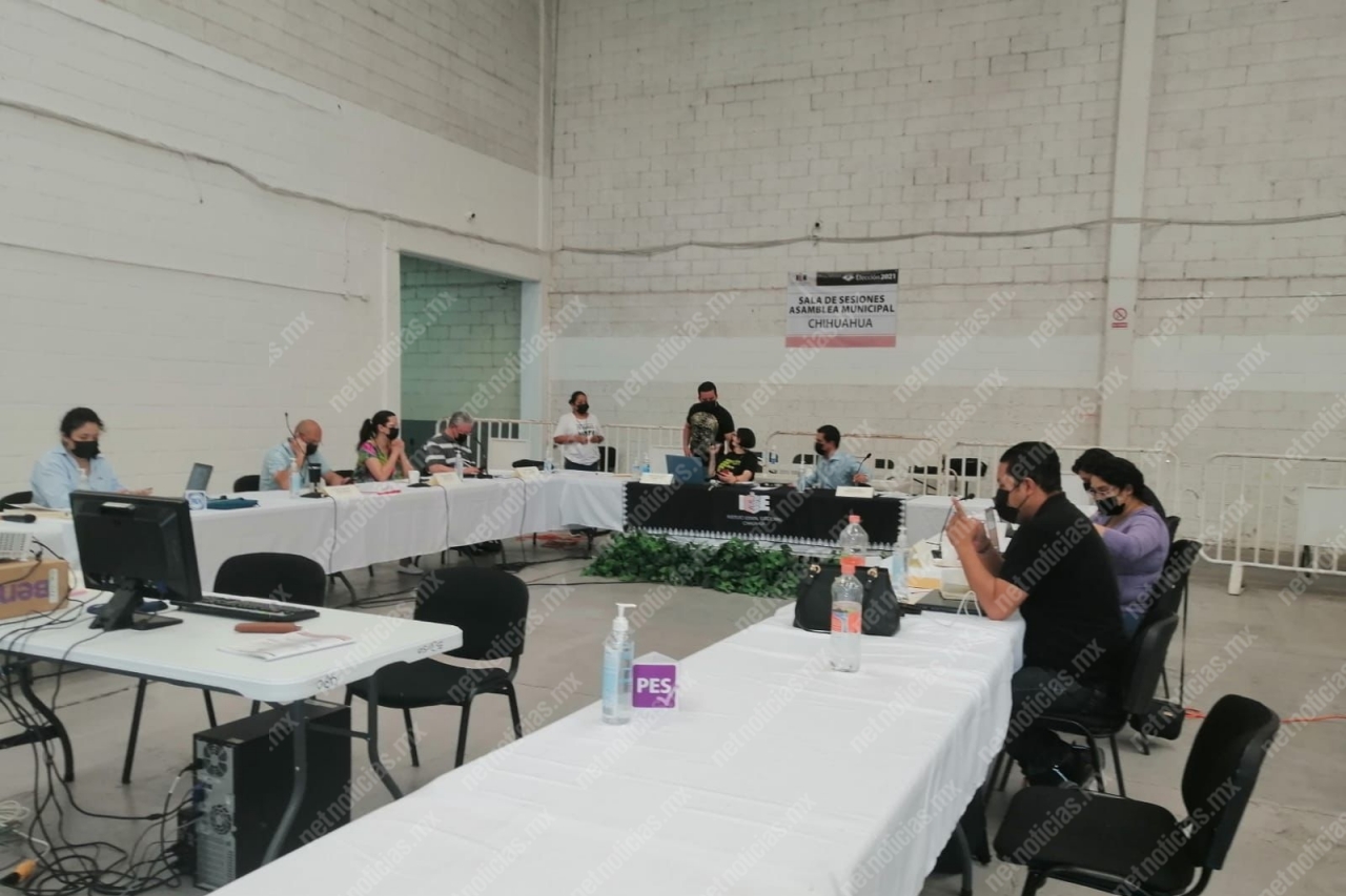 Instalan sesión de cómputo electoral en Chihuahua