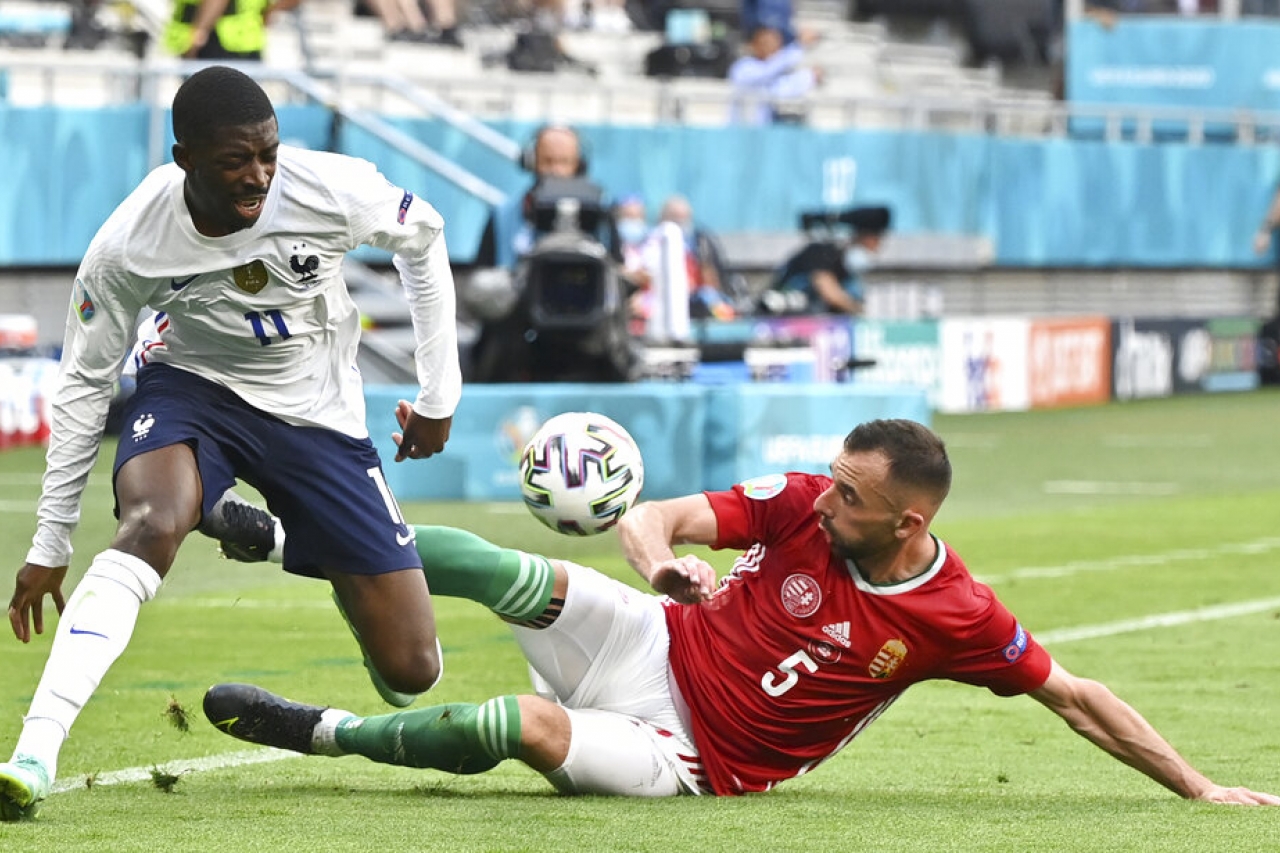 Dembélé fuera de Euro 2020 por lesión de rodilla