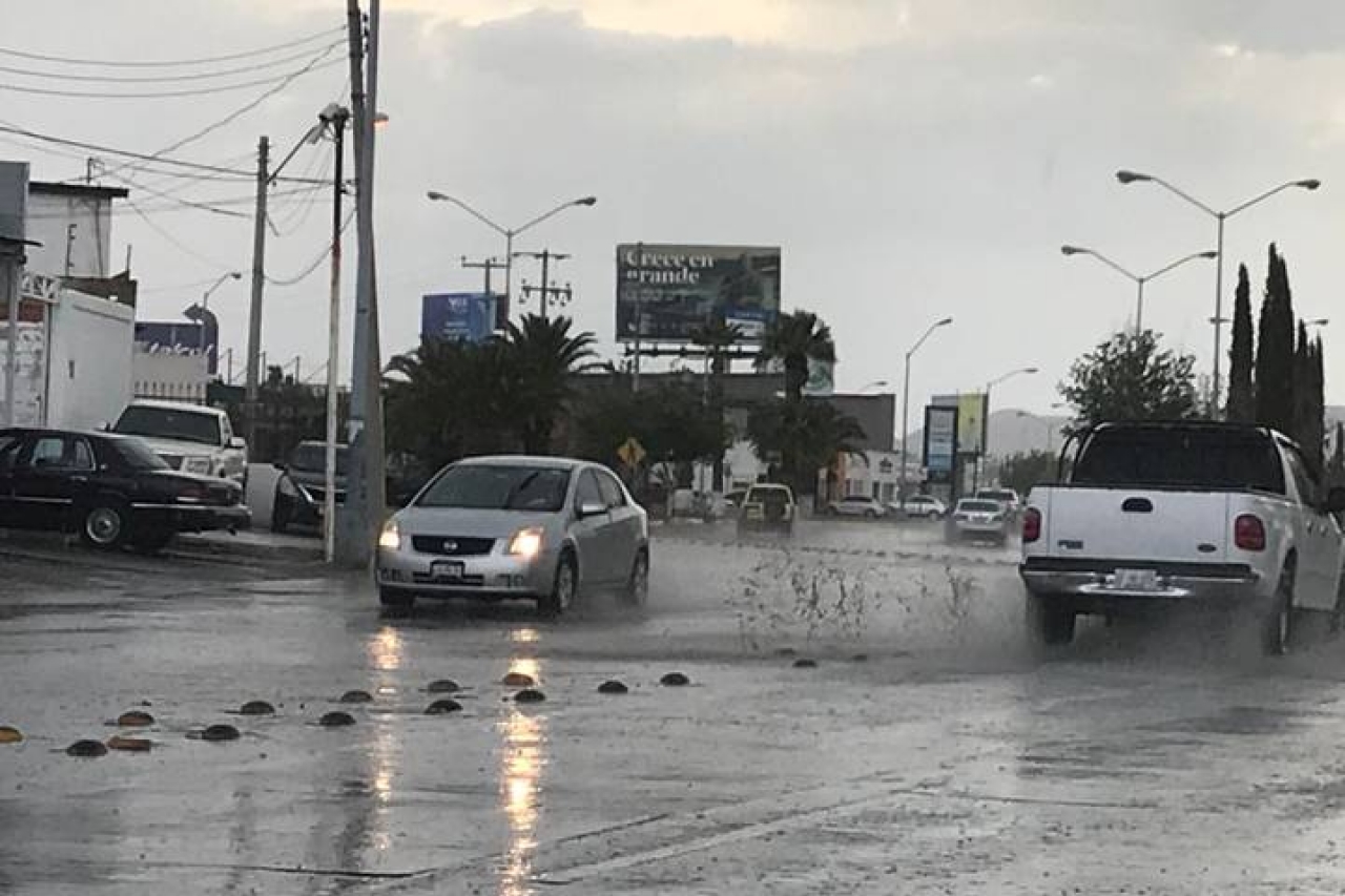 Se registran lluvias ligeras en la ciudad de Chihuahua