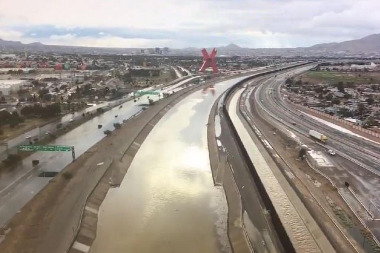 Video: Así se ve el Río Bravo desde las alturas