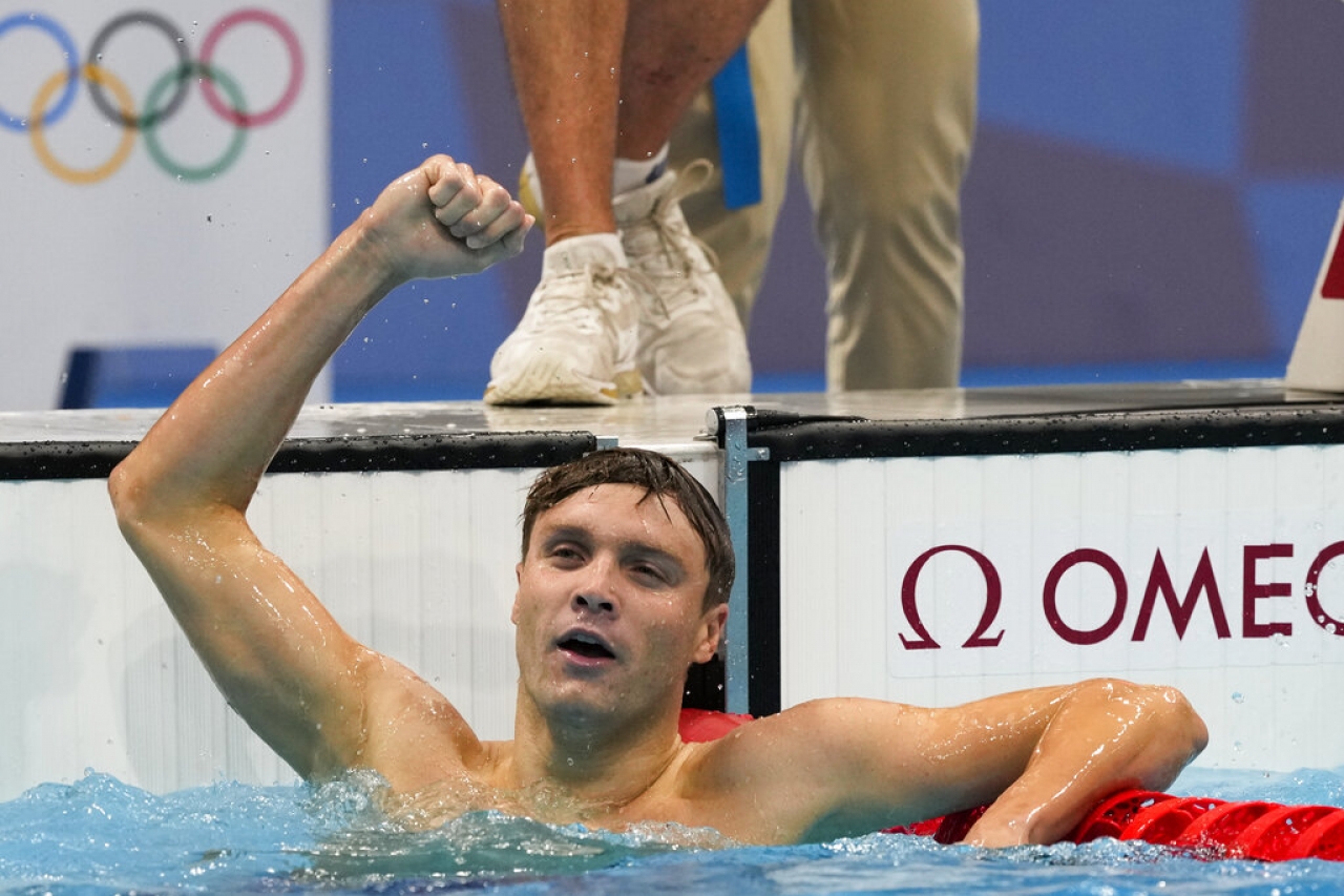 Dressel gana su primera medalla individual en natación