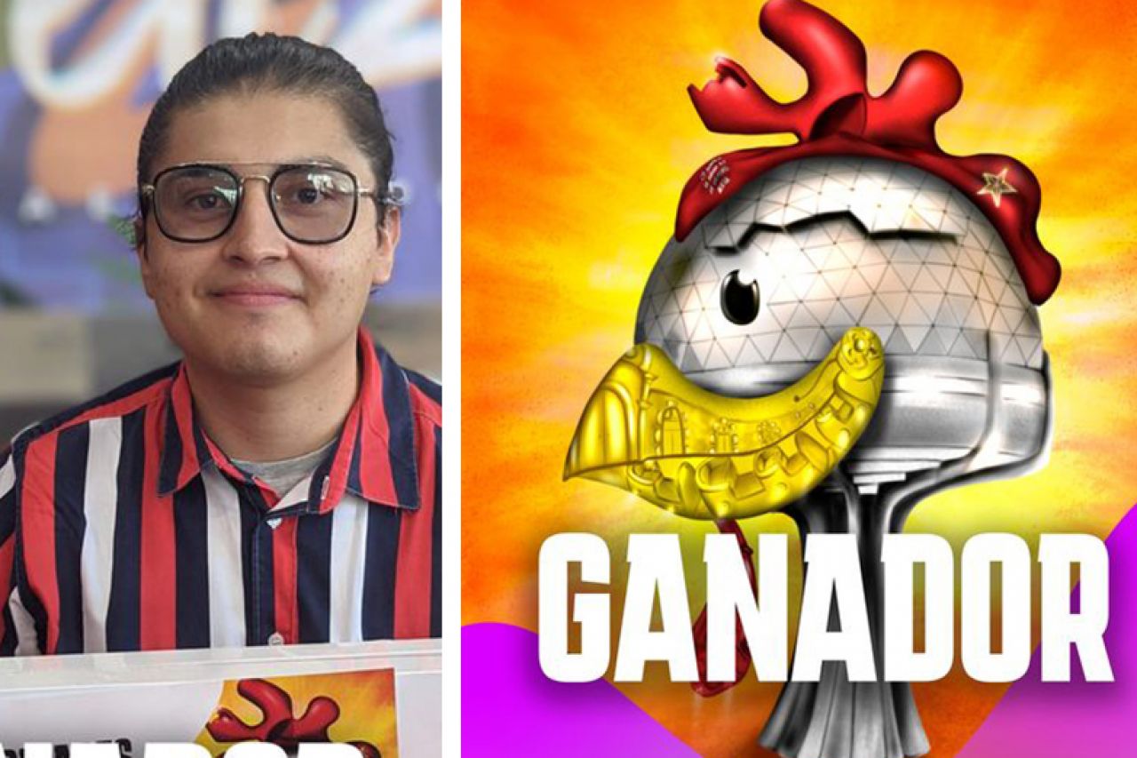 Estudiante de IADA gana concurso de ilustración de Pollo Feliz