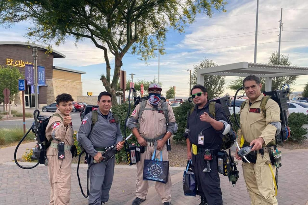 Los Ghostbusters de El Paso se pasearán en el tranvía