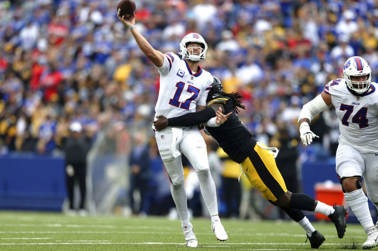 Steelers elevan sus expectativas con victoria en Buffalo