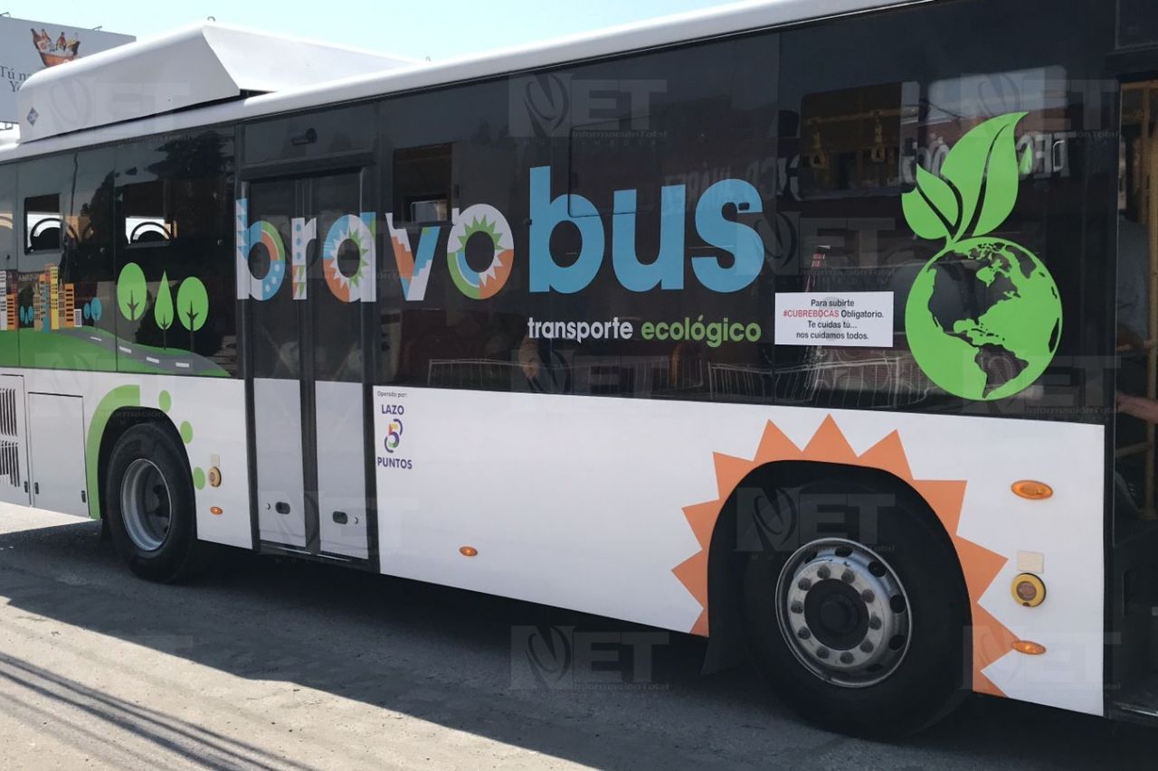 Prueban nuevo camión del Bravobus en la Tecnológico