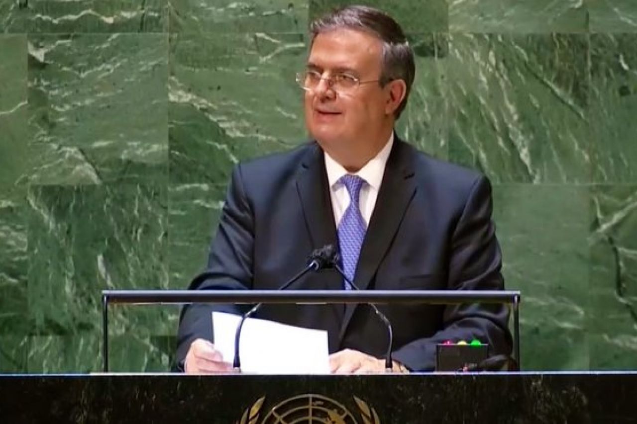Llama Ebrard ante la ONU a levantar embargo a Cuba