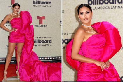 Deslumbra  Andrea Meza en los Billboard 2021 