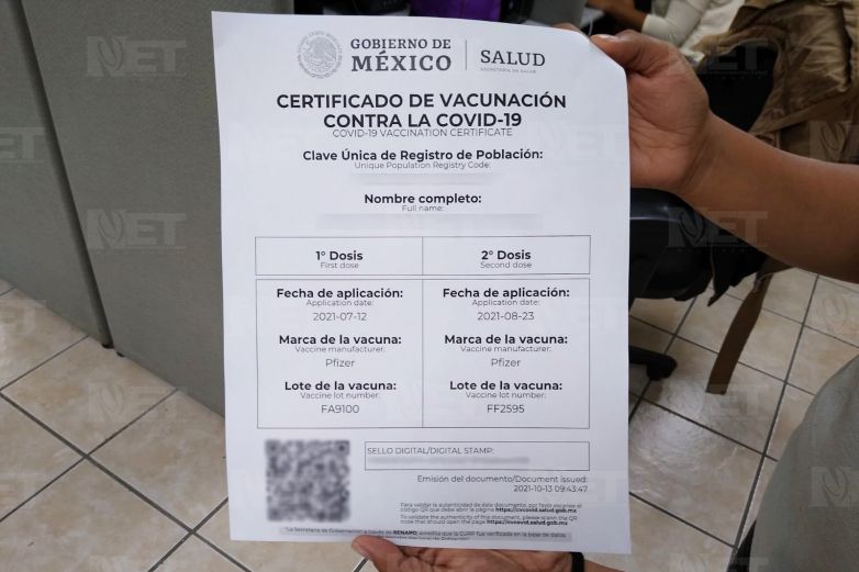 Certificado De Vacunación Estas Son Las Opciones Para Obtenerlo 8541