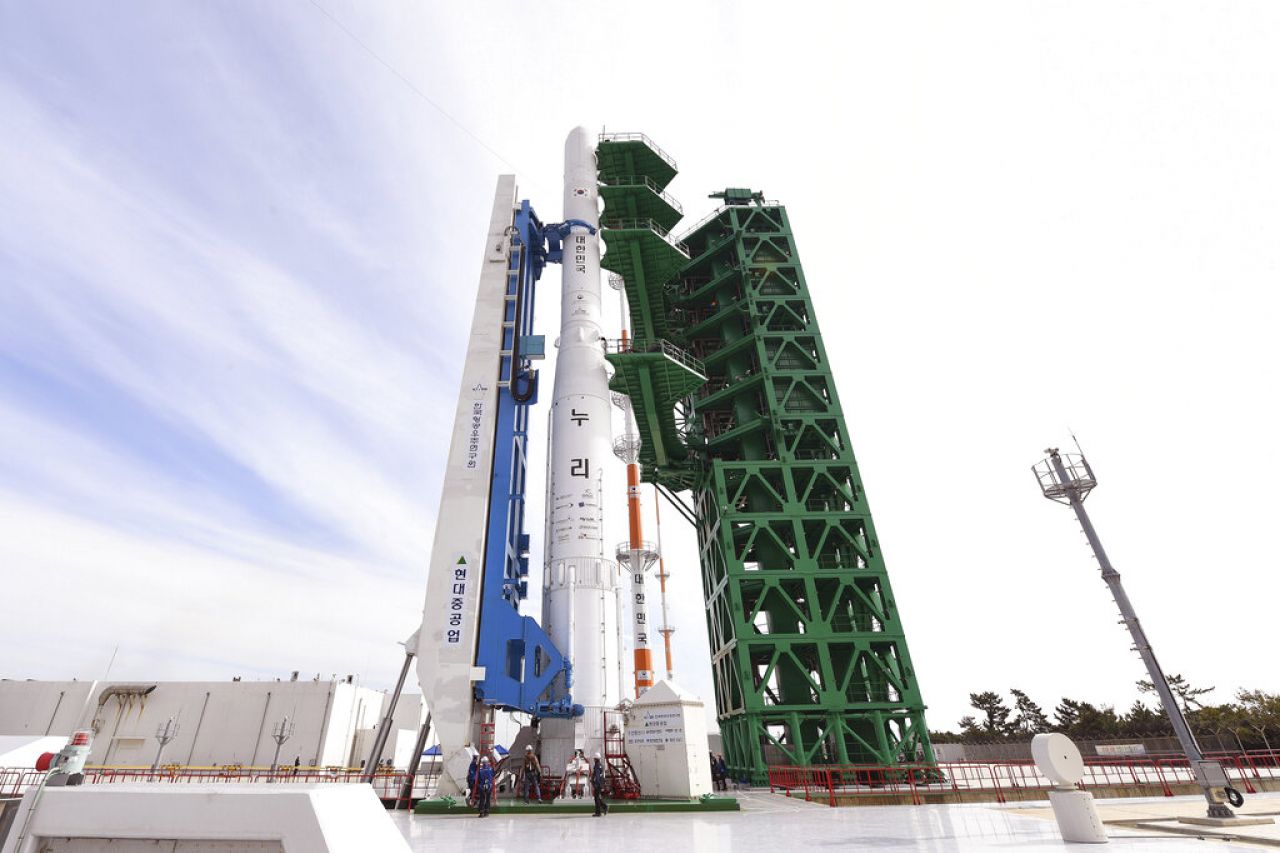 Prepara Corea del Sur su primer cohete espacial