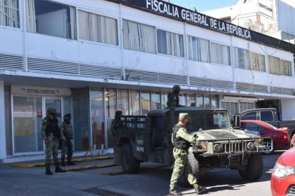 Blindan instalaciones de FGR tras detención de 'El Jaguar'