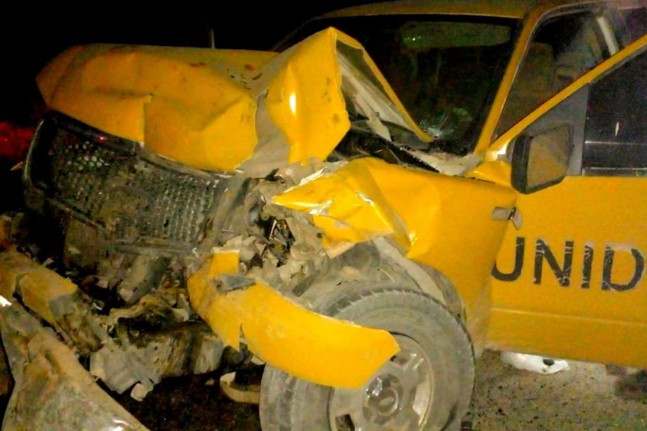 Accidente en carretera a Ojinaga deja 10 lesionados