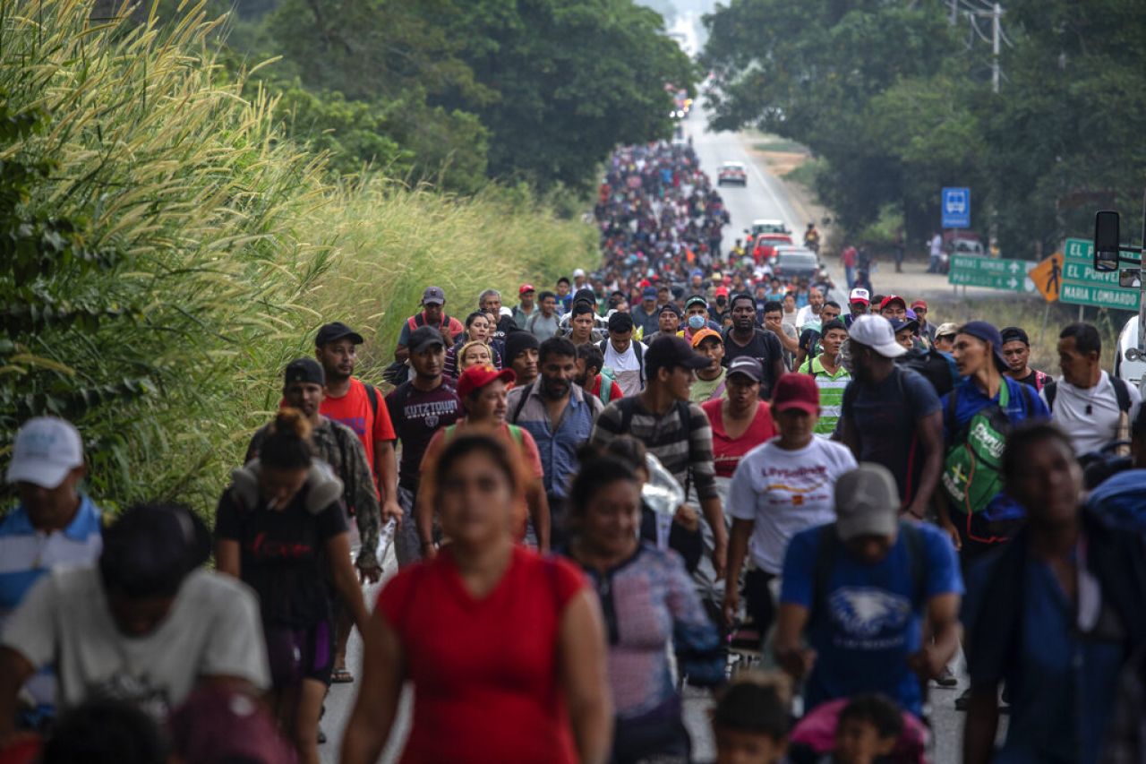 Nueva caravana migrante pide cruce seguro hasta EU