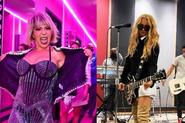 ¡Perrísimas! Alejandra Guzmán y Paulina Rubio en concierto