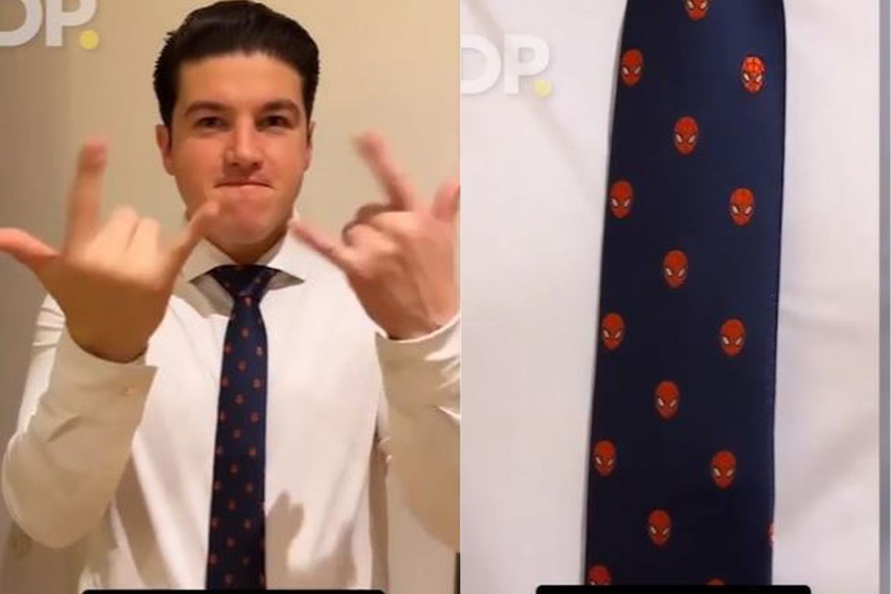 Video: Samuel García presume su outfit de Spider-Man