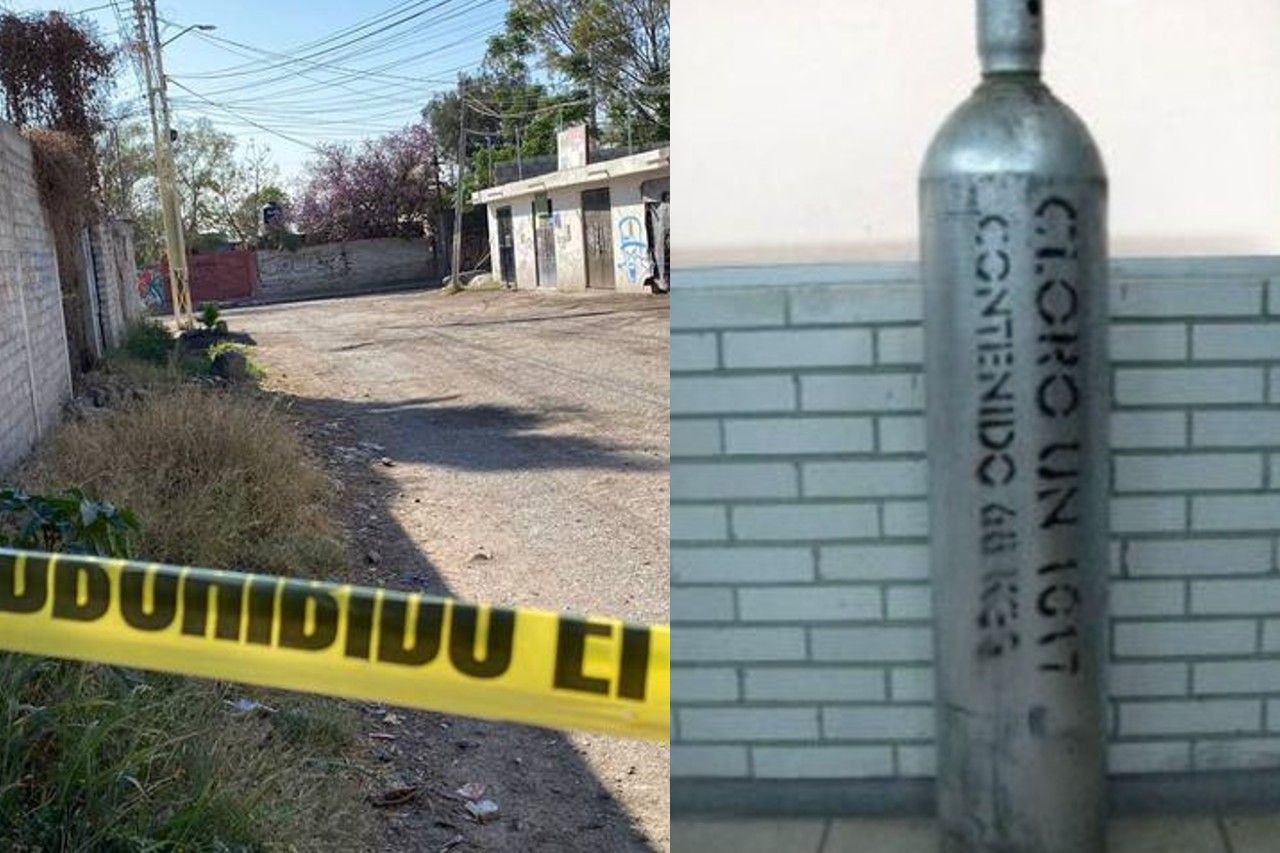 Recuperan cilindro de gas cloro robado en Querétaro