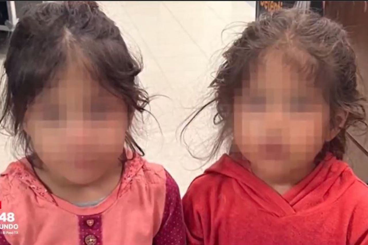 Video: Abandonan a dos niñas migrantes en El Paso