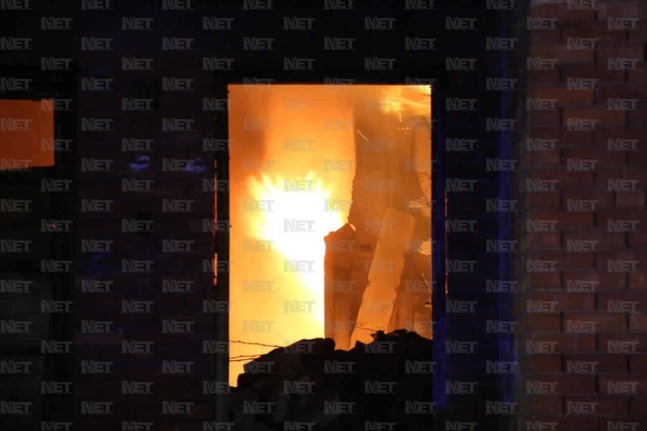 Sofocan incendio en tapia de El Barreal