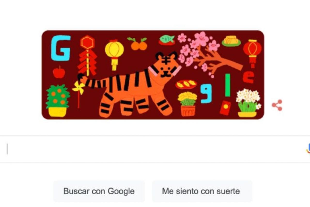 Tigre protagoniza doodle do Google em comemoração ao Ano Novo Lunar, Tecnologia