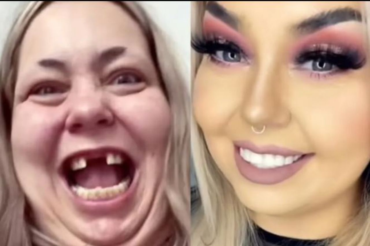 'El poder del maquillaje': la asombrosa transformación de una mujer