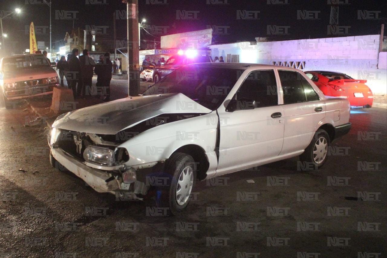 Menor resulta lesionada de gravedad tras choque en la Ponciano 