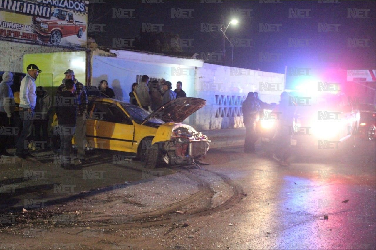 Menor resulta lesionada de gravedad tras choque en la Ponciano 