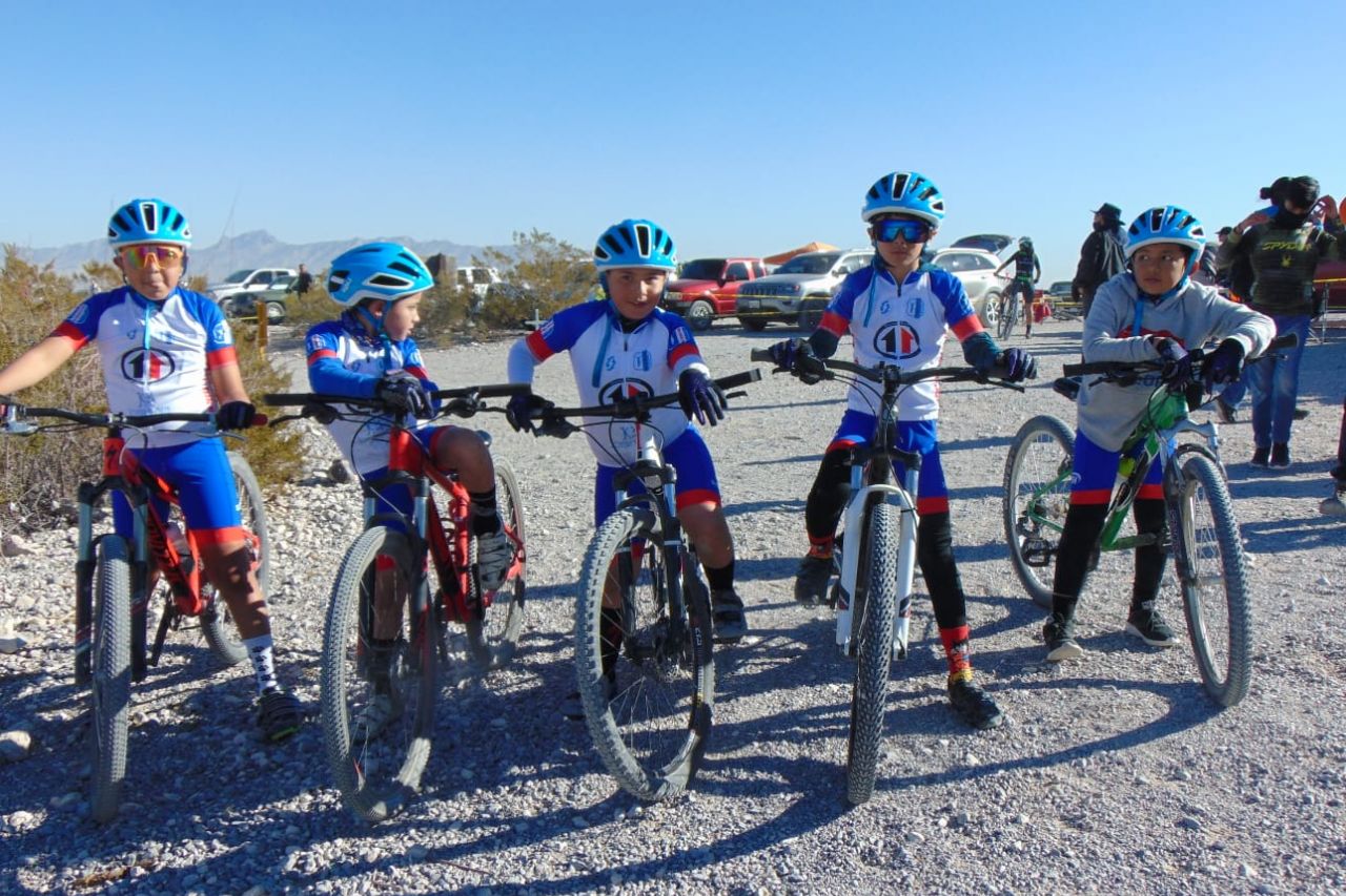 Celebran el estatal de ciclismo de montaña en Juárez