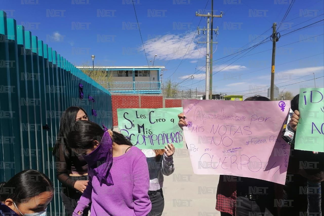 Denuncian alumnas del Cbtis 269 a presunto maestro acosador