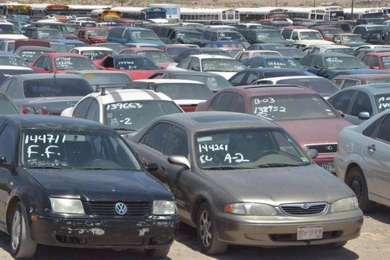 Rematarán autos del corralón en Juárez