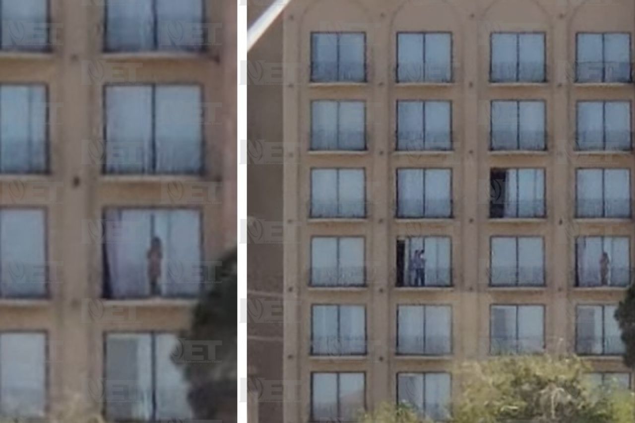 Video: La captan 'como Dios la trajo al mundo' en Hotel Lucerna