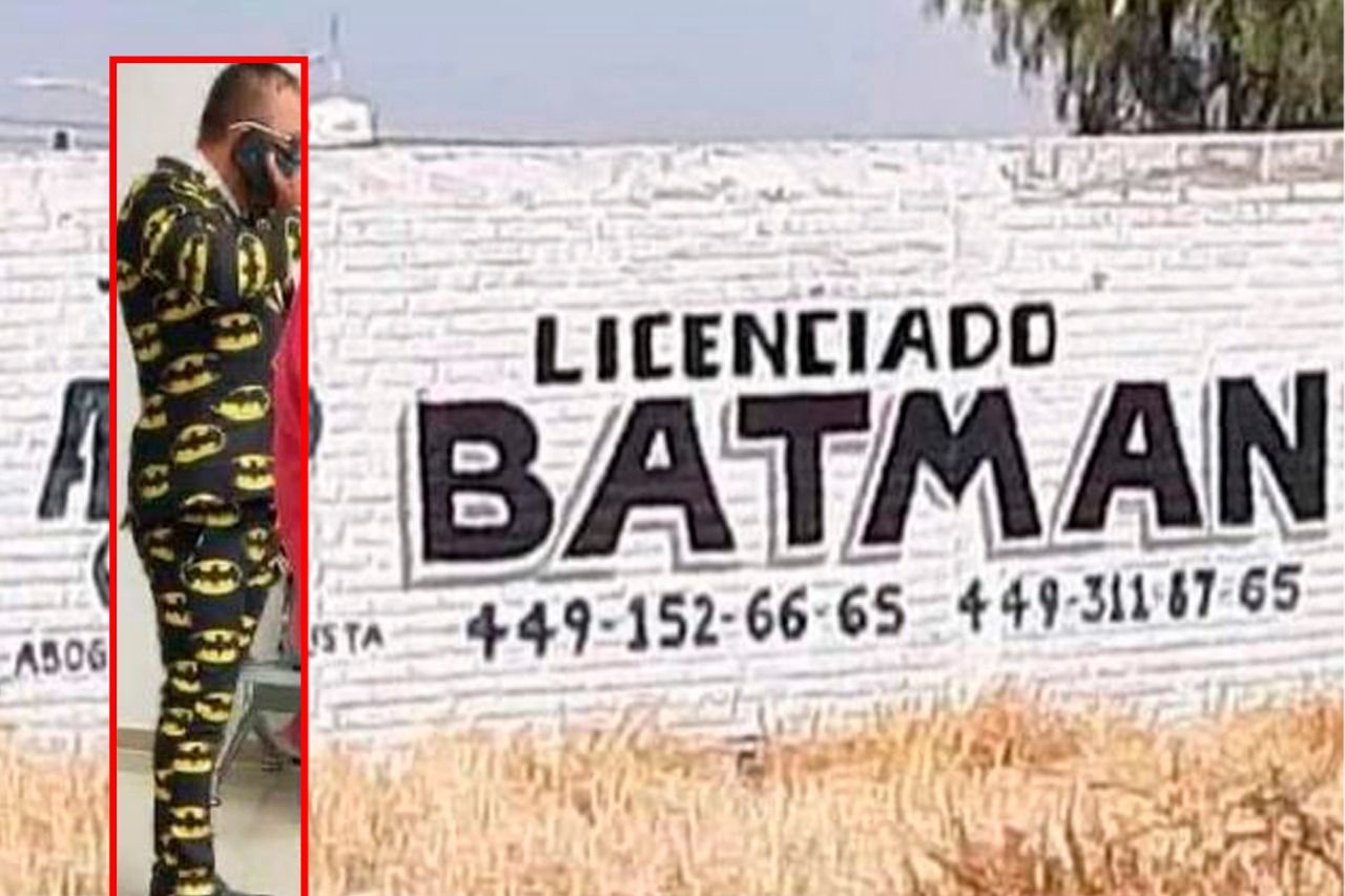 El licenciado Batman sí existe y es de Aguascalientes