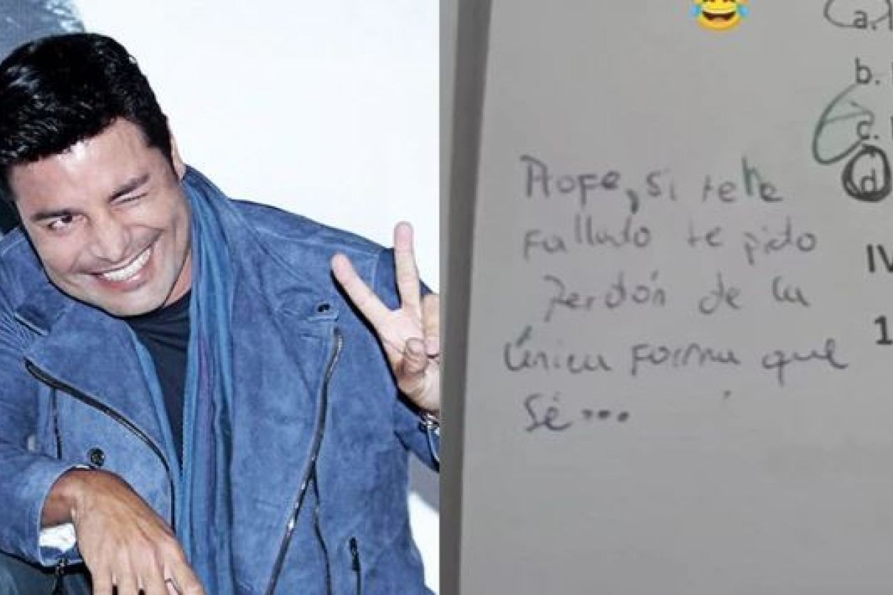 Video: Pide perdón a su maestro con canción de Chayanne