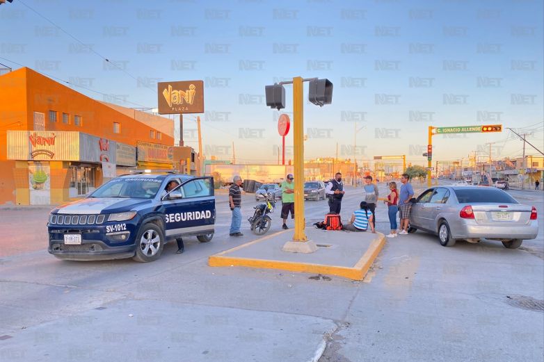 Choca contra motociclista en el bulevar Zaragoza 