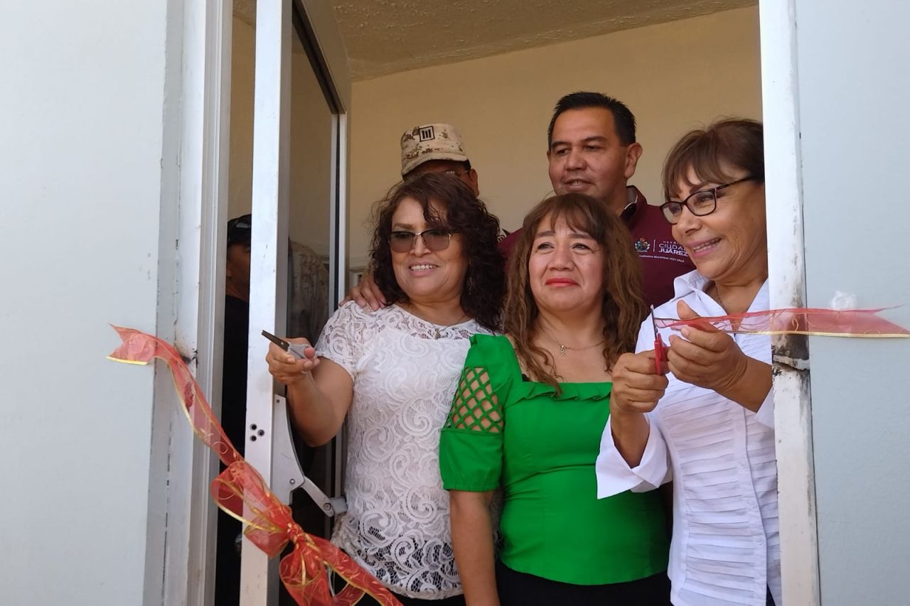 Inauguran centro comunitario en ampliación Loma Blanca
