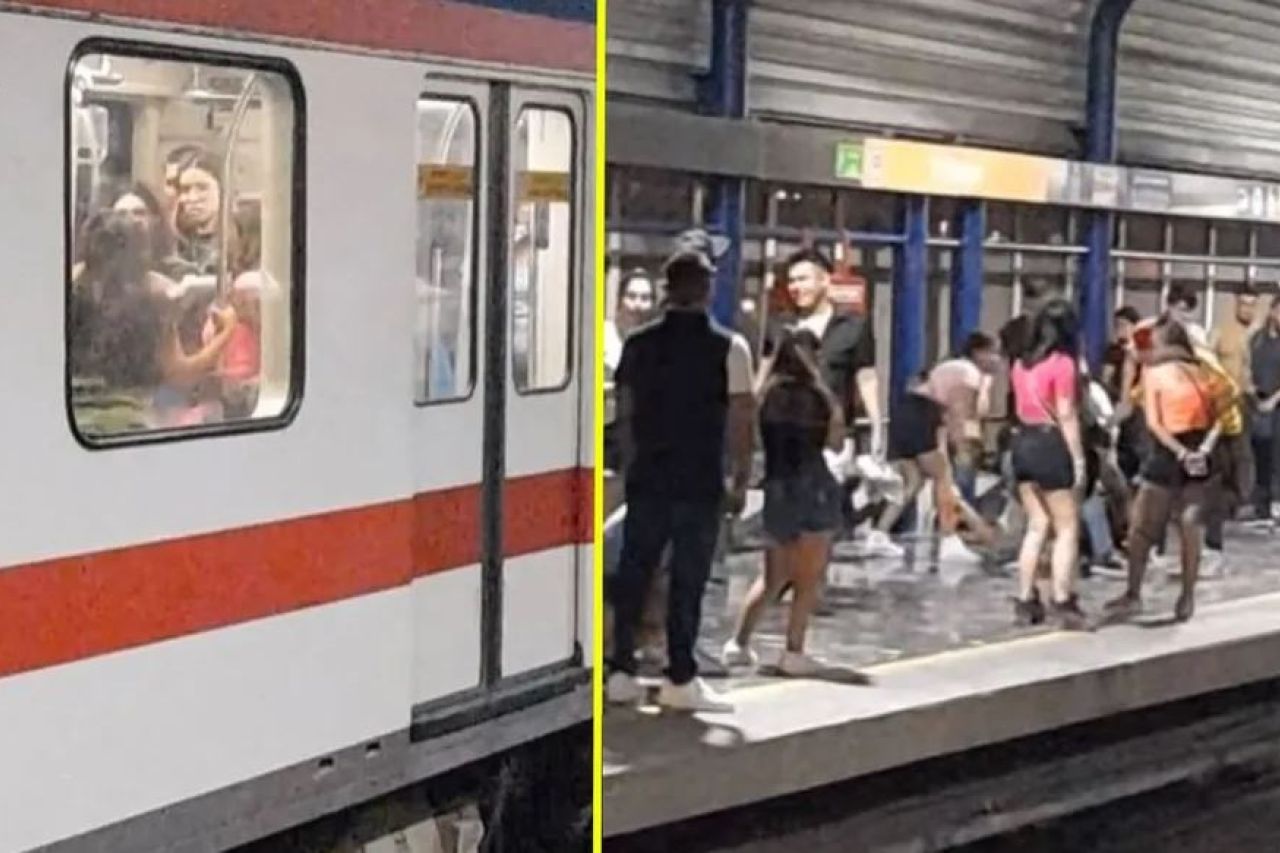 Graban pelea dentro de vagón del Metro de Monterrey